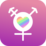 Cover Image of Télécharger Trans & Kinky Dating: Transder  APK