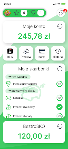 Android application BS Raba Wyżna Junior screenshort