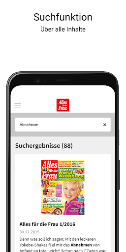 Alles für die Frau ePaper Screen 3