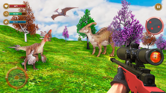 Real dinosaur hunting sim game