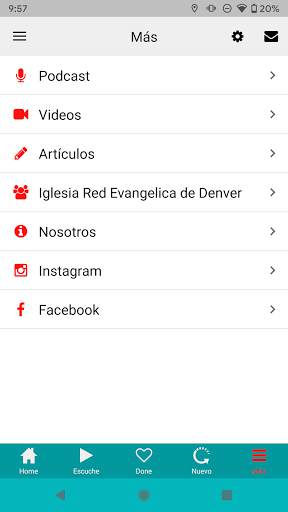 Radio La RED Screen 3