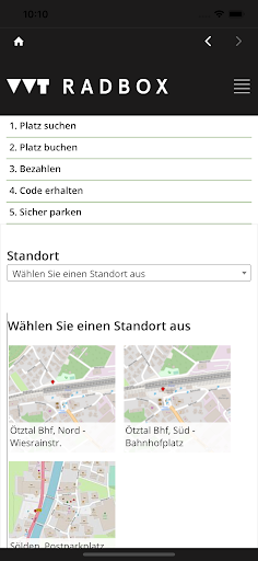 Android application VVT Radbox screenshort