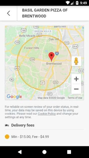 Basil Garden Pizza Screenshot