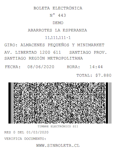 Sin Boleta Screen 3
