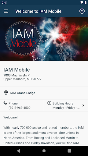 IAM Mobile 5.0 Screen 2