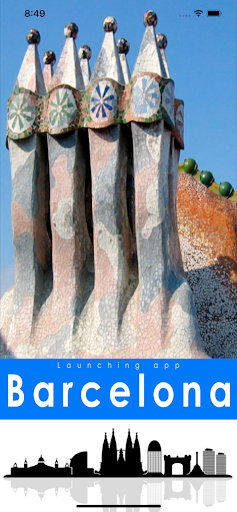 Android application Barcelona Travel Guide screenshort
