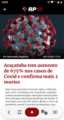 RP10 Notícias Screen 2
