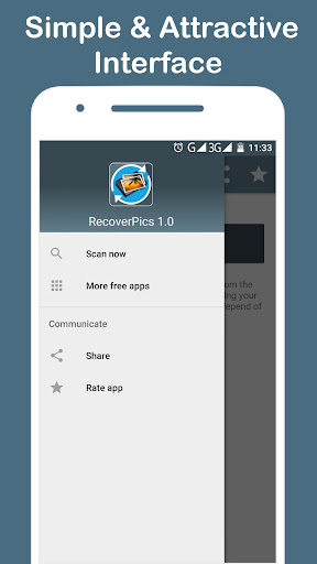 Restore deleted photos Screen 2