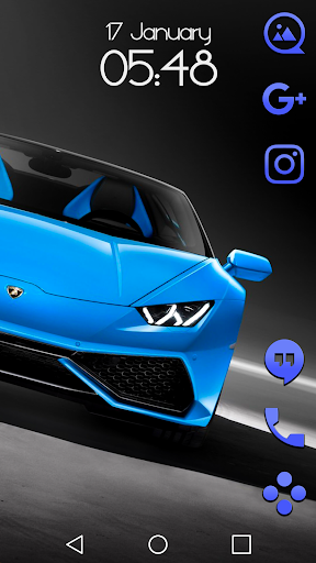 Grasp Blue Icon Pack