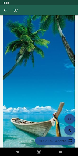 Android application Fondos de pantalla. Naturaleza screenshort