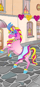 Unicorn Dress Up Coloring Book  screenshots 8