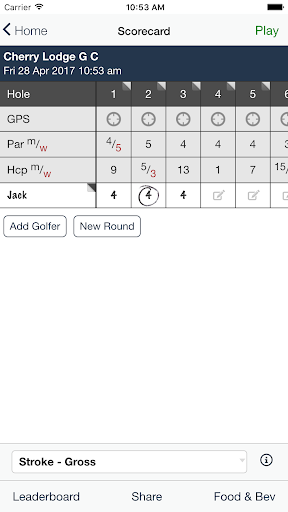 Cherry Lodge Golf Club Screenshot 4 - AppWisp.com