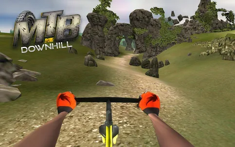 VR - MTB Downhill bicycle raci