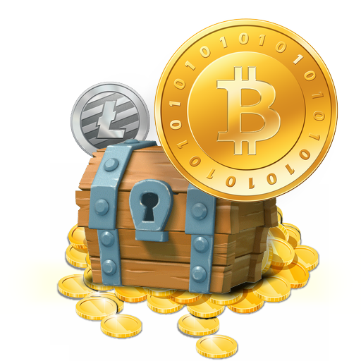Coins Wallet for bitcoin and l logo
