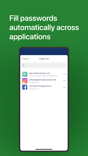 Screenshot of Locker Password Manager