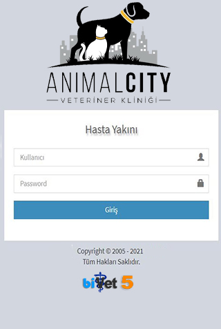Android application Animal City Veteriner Kliniği screenshort