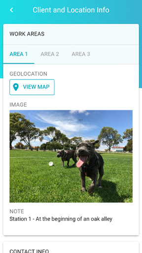 Sweep&Go Field Tech App Screen 3