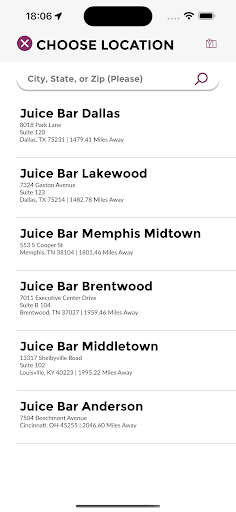 I Love Juice Bar Screen 3