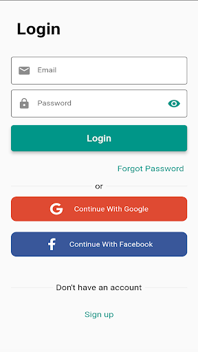 Android application Hyra - On Demand Rental App screenshort
