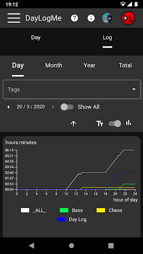 DayLogMe Screen 3
