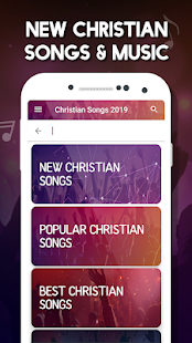 Christian songs & music : Gospel music video 1.7 APK screenshots 2