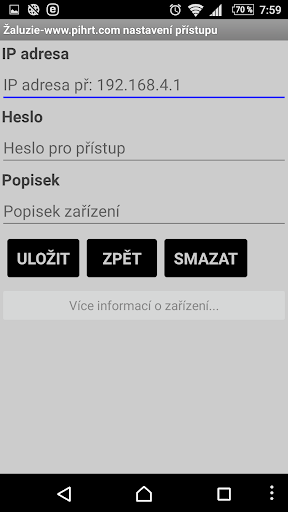Žaluzie pihrt.com Screen 2