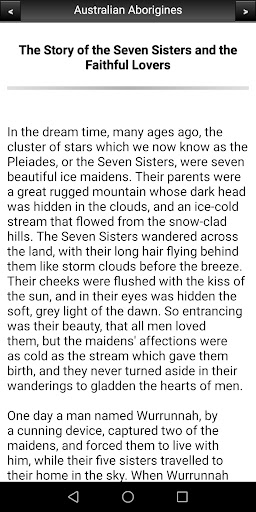 Myths of the Aborigines Screen 3