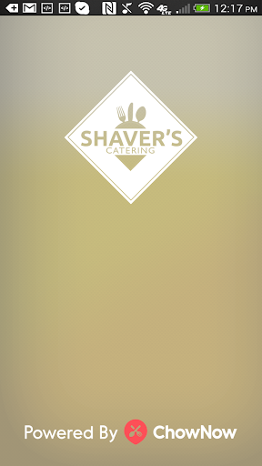 Android application Shaver's Catering screenshort