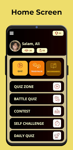 Screenshot of Shia Quiz