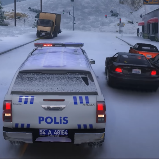 Snow Car Police Military Jobs logo
