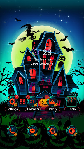Android application Haunted House - Wallpaper screenshort