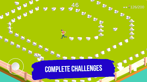 Catch Chickens - Snake Game Screen 2