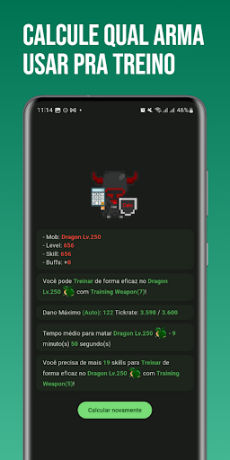 Calculadora para Rucoy Online Screen 3