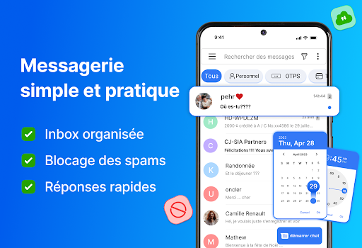 Messages - SMS Texte Messaging screenshot 1