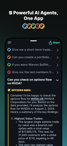 RAFA: AI Investment Copilot Screen 2