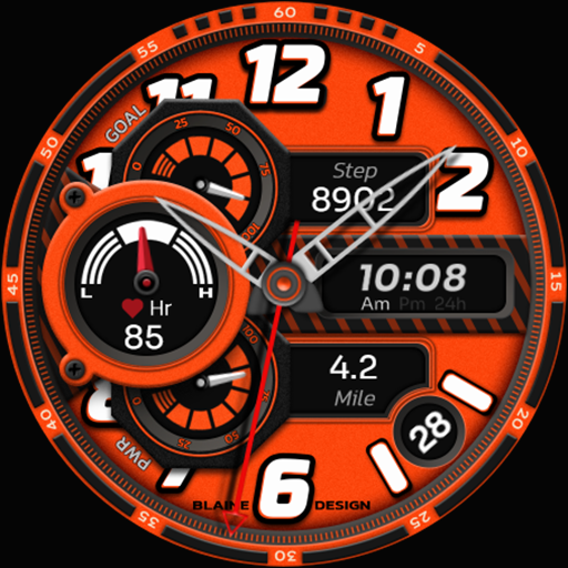 Blaine 021 Hybrid Watch Face screenshot 5