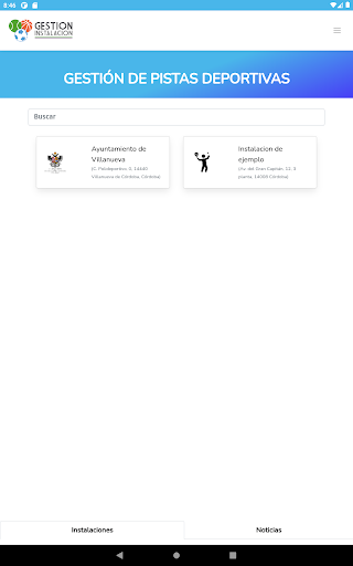 Gestión Instalación