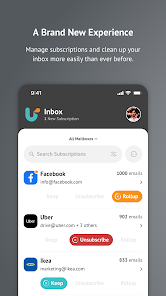 Unroll.Me - Email Cleanup  screenshots 1