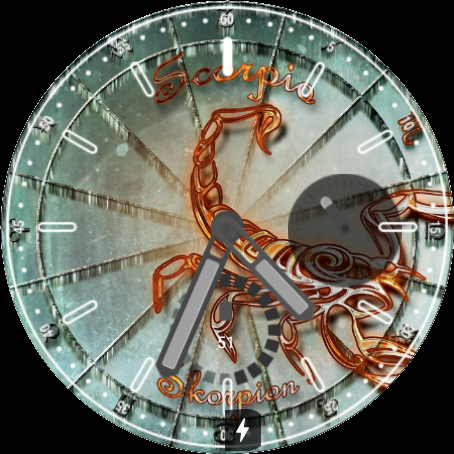 Android application Scorpio zodiac symbol Watch screenshort