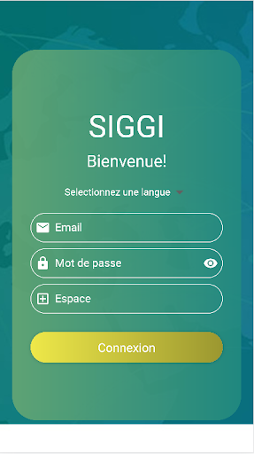 Android application SIGGI screenshort