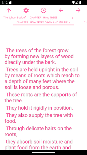 Android application zBook: Book of Forestry screenshort