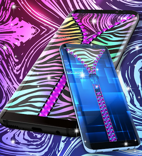 Lock screen with zipper Screen 3