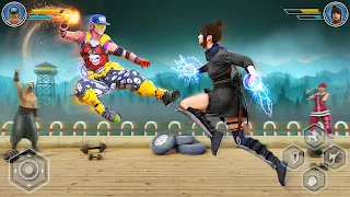 Karate games: Kung Fu Fight - Screenshot 1
