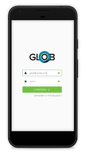 Android application GLOB screenshort