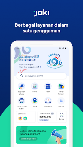 Android application JAKI - Jakarta Kini screenshort