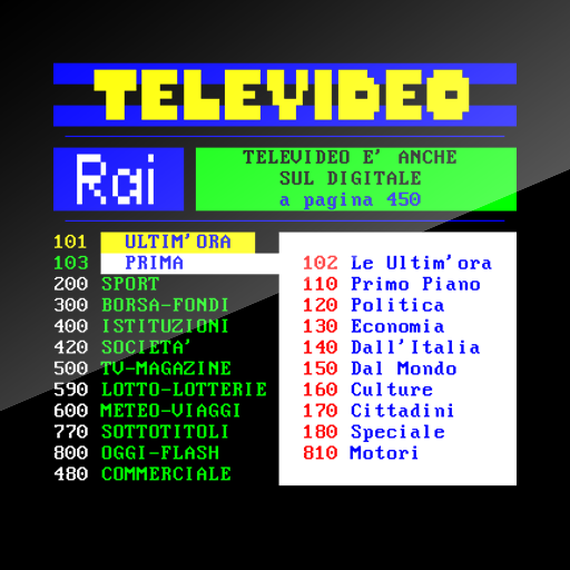 Televideo Teletext 1.4.3 Icon