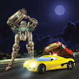 X Ray Robot Transformer Car icon