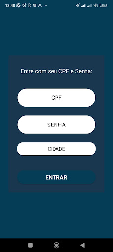 Android application 123 Mobi Motorista screenshort