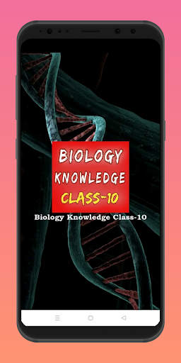Android application Biology Knowledge Class-10 screenshort