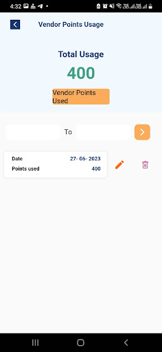 Android application SS ADMIN screenshort